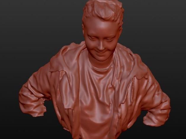 sarah 3 updated scans replicas human netfabb people sculptris sculpture scultpting sense 3D print model - Mito3D