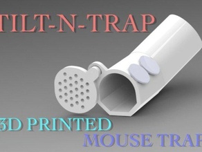 tilt-n-trap armadilha do rato outros 3d ratoeira 3d print model - Mito3D