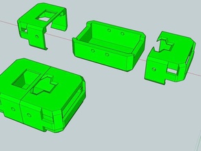 nxt Gepanzerte Fall in der Robotik first robotics first-tech-challenge ftc lego 3d print model - Mito3D