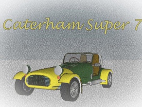 caterham super seven 7 Auto welovecars Sammlung Fahrzeuge Traum 3d print model - Mito3D