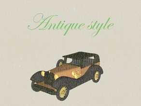 Antike vintage-Stil Auto-welovecars Sammlung Fahrzeuge bentley alt retro 3d print model - Mito3D