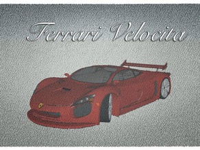 ferrari velocita concept car welovecars collection vehicles racing red 3d print model - Mito3D