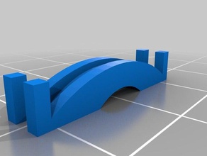 i coloni di catan ponte giocattolo gioco accessori sostituzione strada 3d print model - Mito3D