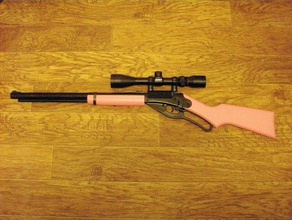 red ryder Umfang schiene mechanisch ist - Spielzeug bb Pistole Gewehr daisy zielfernrohrmontage weaver-schiene 3d print model - Mito3D