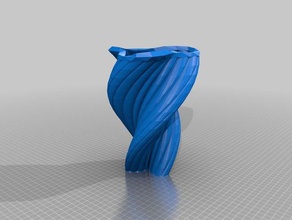 vortex vase décor 3d print model - Mito3D