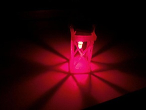 laterne lanterna di natale del led arredamento 3d print model - Mito3D