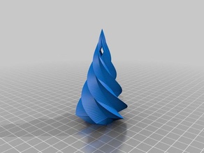 simple six point tree art 3d print model - Mito3D
