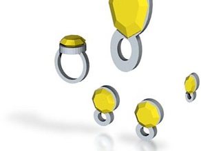 lara citron bijoux setall fichiers stl, obj lmr x3d le bracelet les bracelets charme charmes boucle d'oreille des boucles d'oreilles collier colliers pendentif pendentifs 3d print model - Mito3D
