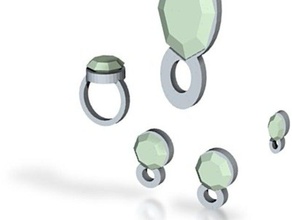 lara jade conjunto de jóias 3d print model - Mito3D