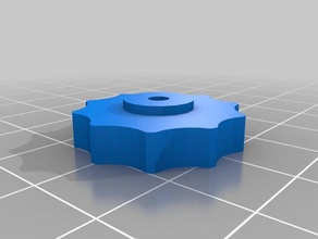 m3 thumb nut remix 3d printer parts 3d print model - Mito3D