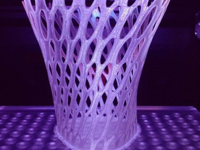 vaso deslocado 3 recipientes o design orgânica paramétrico shapeshifter 3d print model - Mito3D