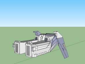 warhammer caestus saldırı ram hobi 3d print model - Mito3D