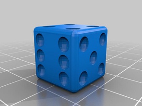 rounded die other 3d 3d print model - Mito3D