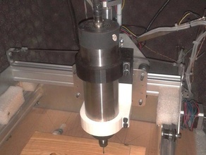 shapeoko chinese 15kw er11 spindle mounts machine tools 3d print model - Mito3D