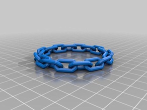 simple chain link other 3d print model - Mito3D