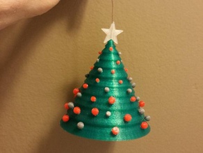 3d Noel ağacı dekor printinz 3d print model - Mito3D
