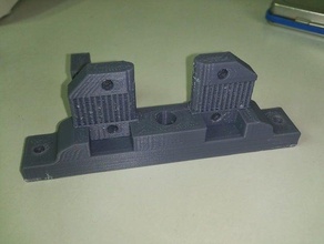 taz gt2 anti-dérapant y-courroie de montage 3d l'imprimante pièces lulzbot glissement la courroie 3d print model - Mito3D