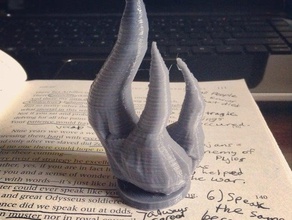 fire sculptures grey greyfire 3d print model - Mito3D
