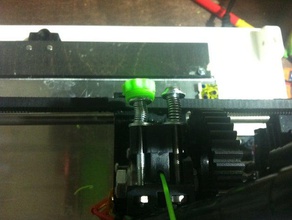 easy filament loading knob 3d printer accessories extruder loader gregs robo3d robo wade 3d print model - Mito3D