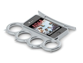 iknucks other brass knuckles evd iphone 3d print model - Mito3D