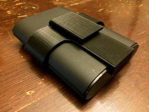 bateria clip de cinto os acessórios anker freecad estojo paramétrico ubergeek 3d print model - Mito3D