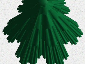 koch christmas tree ornament decor makerbotornaments 3d print model - Mito3D