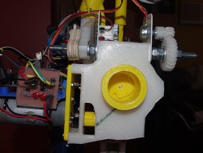 inmoov motor de engrenagem robótica 3d print model - Mito3D