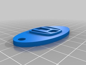 honda key ring i portachiavi personalizzato 3d print model - Mito3D