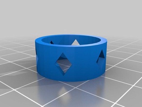 holey ring accessories 3d print model - Mito3D