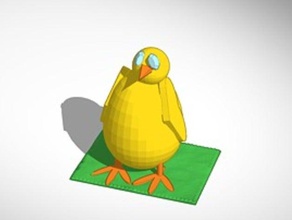 baby chick sculptures 3d print model - Mito3D