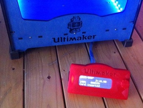 titolare ultipanel controller lcd altri ultimaker 3d print model - Mito3D