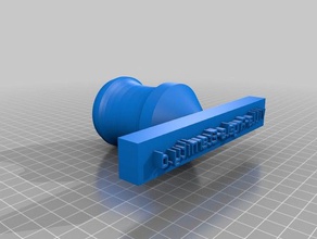 il mio url nostro vacatiom casa i segni loghi personalizzato 3d print model - Mito3D