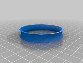 customized polygon vase cup bracelet generator 8 50 20 decor 3d print model - Mito3D