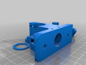 wybrane elementy extrudera greeg wade yapmak wyruku 3d yazıcı parçaları 3d print model - Mito3D