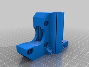 prusa i3 x-end-motor 3d printer parts 3d print model - Mito3D