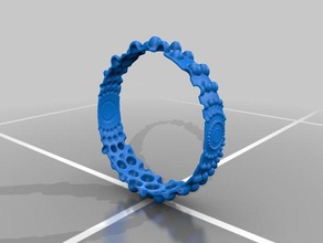 un autre bracelet bracelets 3d print model - Mito3D