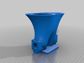 doble ángulo recto vuvuzelaor sausagestruder otros 3d en el experimento actualización de la parte 3d print model - Mito3D