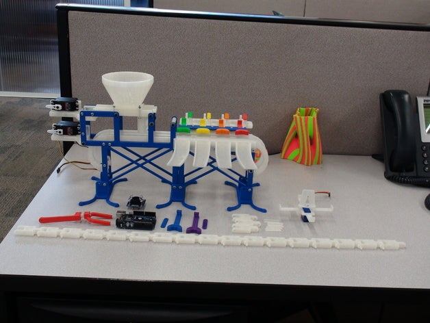 sin parar la máquina de clasificación los archivos stl mecánica juguetes 3D print model - Mito3D