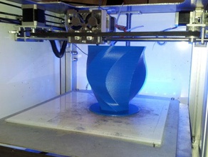 twisted vaso contenitori 3d print model - Mito3D