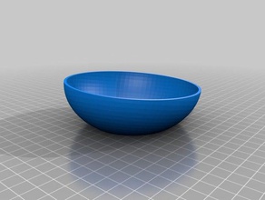 first-draft bowl household customized 3d print model - Mito3D