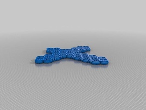 celtic cross wide other christian weave 3d print model - Mito3D