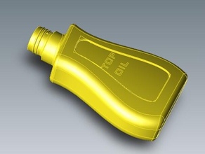bottle oil containers 3d print model - Mito3D