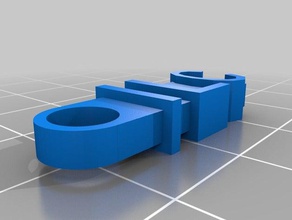 ilc keychain organization customized 3d print model - Mito3D