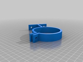 tube clamp use hold cool air intake my car other 3d print model - Mito3D