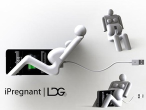 ipregnant mobile phone evd 3d print model - Mito3D