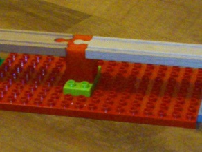 duplo compatível brio ponte partes construção brinquedos 3d print model - Mito3D