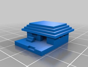 3-d castelo edifícios estruturas admiralhalk medivial 3d print model - Mito3D