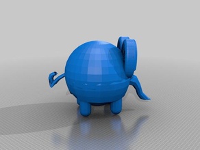 fonzo elephant games 3d print model - Mito3D