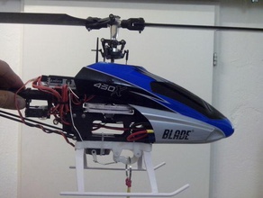 b450 kargo kanca bıçak rc araç 400 450 helikopter 3d print model - Mito3D