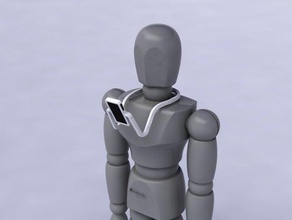 hands free awesome siri iphone 4 case other evd 3d print model - Mito3D